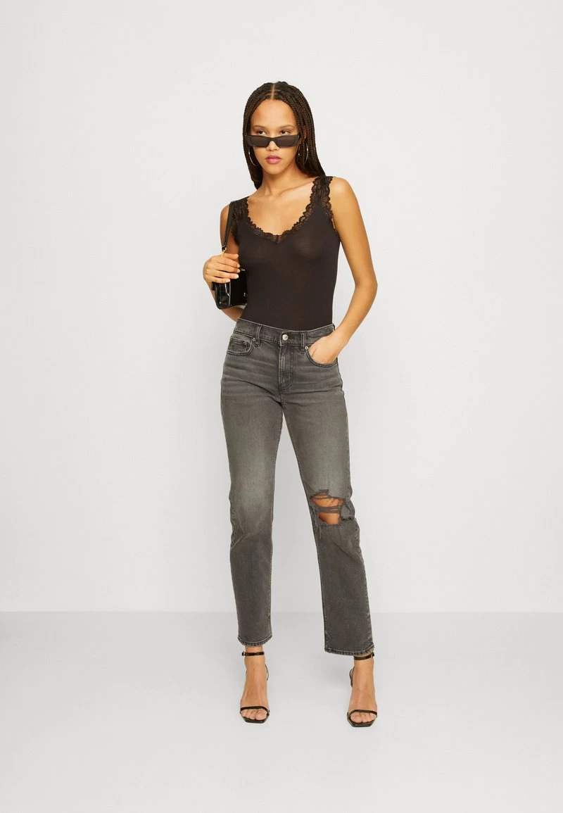 Vero Moda VMROSA - Top - Black 4 Vero Moda VMROSA - Top - Black – Bild 2