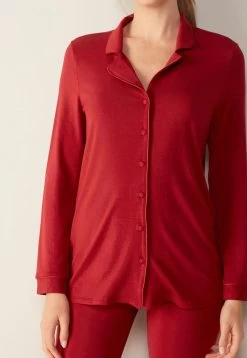 Intimissimi LANGARM - Nachtwäsche Shirt - Rosso -Frauen Geschäft 5a250f6ff8854db3b5e1be428e9462d3 1