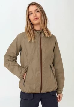 NATURE SHELL - Outdoorjacke - Safari