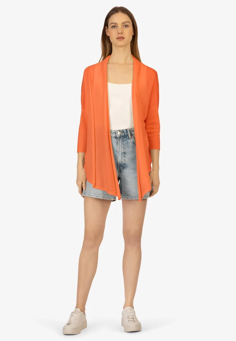 APART Strickjacke - Orange 4 APART Strickjacke - Orange – Bild 2