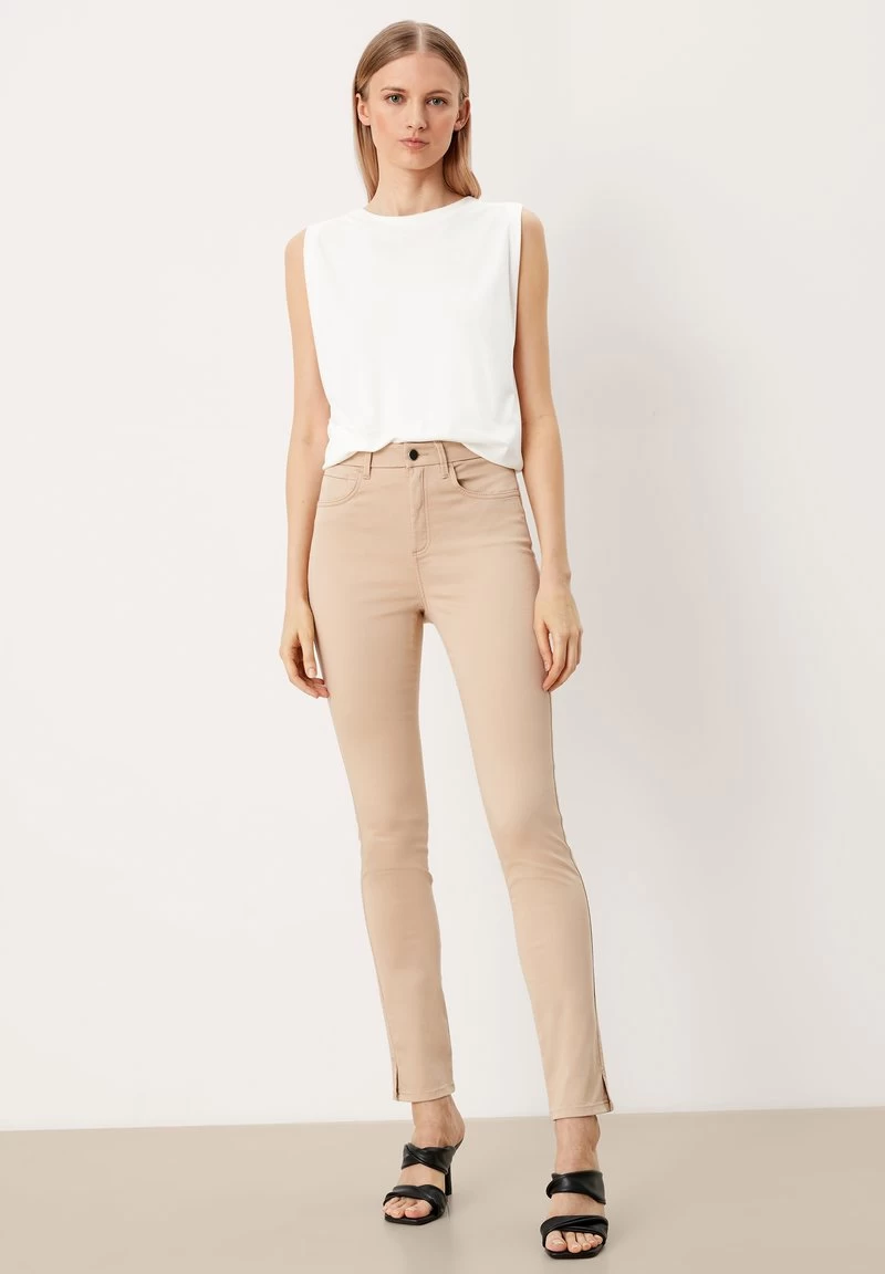 S.Oliver BLACK LABEL BROEKEN - Stoffhose - Beige 4 S.Oliver BLACK LABEL BROEKEN - Stoffhose - Beige – Bild 2