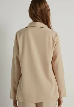 Kurzmantel - Hautfarben Beige -Frauen Geschäft 602042c080c54858a7535764ba567192