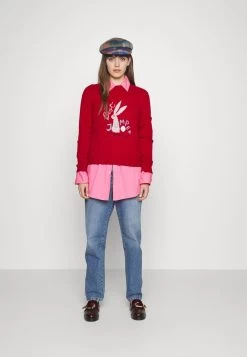 ERIVAN - Strickpullover - Rosso -Frauen Geschäft 622cf812064d40b2bc47653dea27ad56