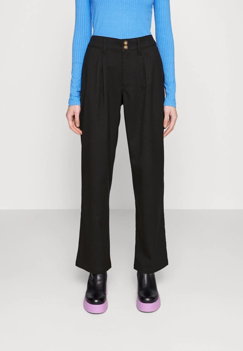 Hollister Co. DAD TROUSER - Stoffhose - Black 3 Hollister Co. DAD TROUSER - Stoffhose - Black