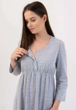 CAROLINE - Nachthemd - Gray -Frauen Geschäft 64a5e55a244d4cf4a74680cb98b67e2c