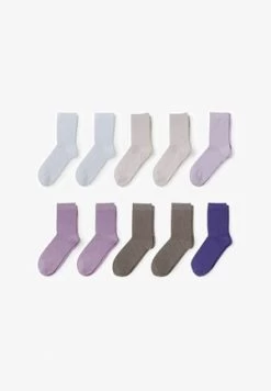 10 Pack - Socken - Blue Grey -Frauen Geschäft 683fa121d9ab4a4c878aa7303a943014