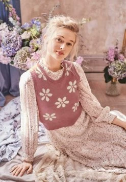 Sienna Strickpullover - Altrosa -Frauen Geschäft 6863256490b94ca2a820ba4b9b132c03 1