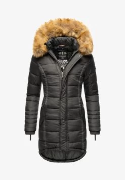 Navahoo PAPAYA - Wintermantel - Dark Grey