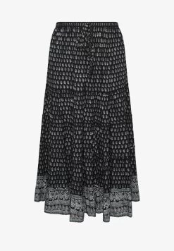 TIERED GYPSY - Maxirock - Black -Frauen Geschäft 6a36620c92c5469484ae04d61c89dc73