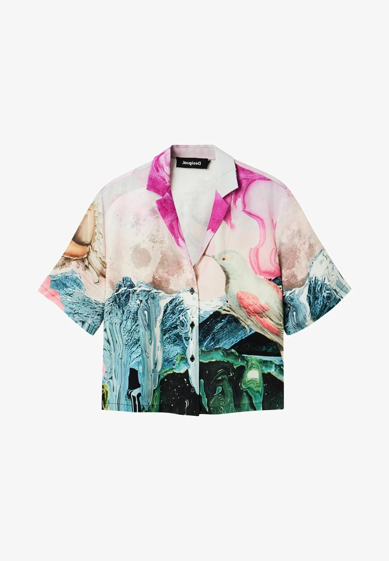 Desigual Hemdbluse - Red 7 Desigual Hemdbluse - Red – Bild 5