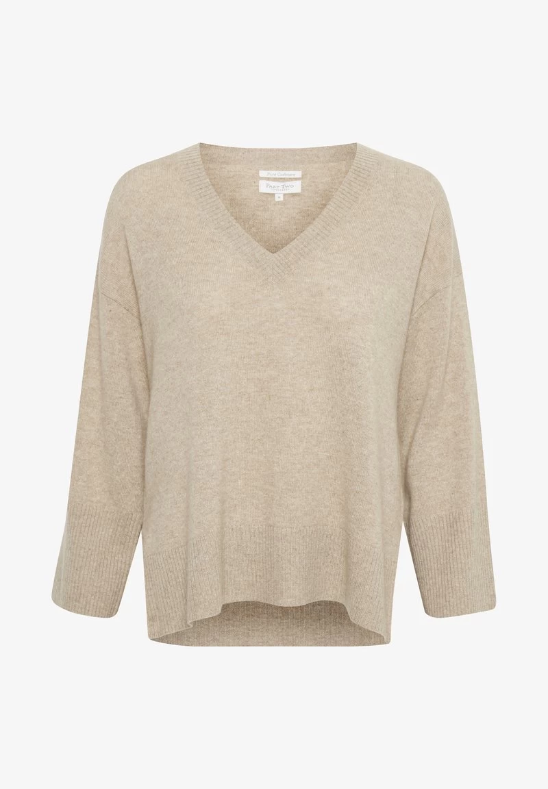 Part Two HELLINPW CASHMERE - Strickpullover - Grey Melange 8 Part Two HELLINPW CASHMERE - Strickpullover - Grey Melange – Bild 6