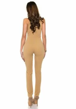 OVERALL MIT DEZENTEN CUT-OUTS - Jumpsuit - Beige 9 OVERALL MIT DEZENTEN CUT-OUTS - Jumpsuit - Beige -Frauen Geschäft 6a912d43869c48b4b3d16818b6f8903a