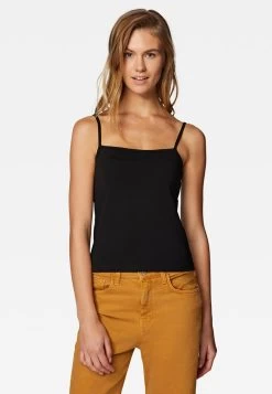 Mavi KURZARM THIN STRAP - Top - Black