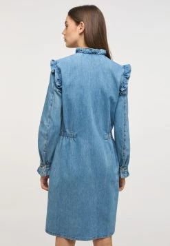 Mustang Jeanskleid - Blau -Frauen Geschäft 6c65e909460b486a9e6c3c9e2464fc31