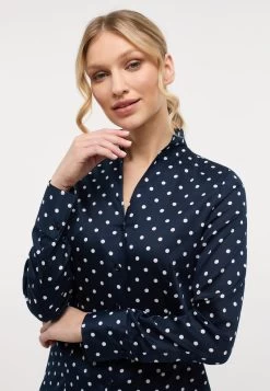 Eterna KELCHKRAGEN - Hemdbluse - Navy -Frauen Geschäft 6dd4d114dde34cf1b7eb5048970f4c43