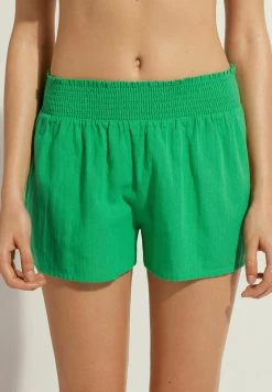 Calzedonia Shorts - Grun C Shiny Green -Frauen Geschäft 6e0ee52f45004fc39ddfbe283233a82a 1