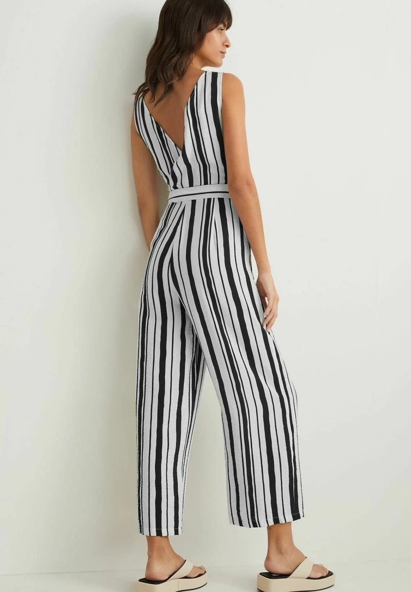 Jumpsuit - Black White 4 Jumpsuit - Black White – Bild 2