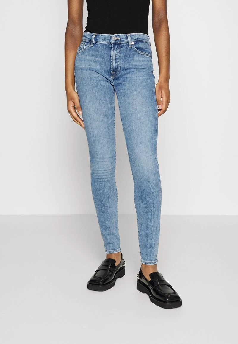 7 For All Mankind SKINNY SLIILLBRI - Jeans Skinny Fit - Light Blue 8 7 For All Mankind SKINNY SLIILLBRI - Jeans Skinny Fit - Light Blue – Bild 6