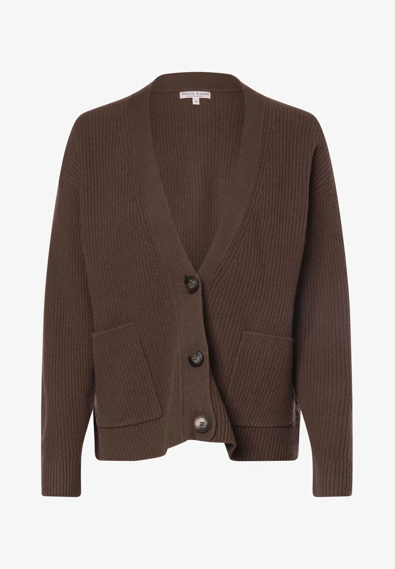 Marie Lund Strickjacke - Schlamm 6 Marie Lund Strickjacke - Schlamm – Bild 4