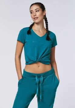 REGULAR FIT - T-Shirt Print - Deep Lagoon -Frauen Geschäft 703d2464867a4591be153b65c58c3da4