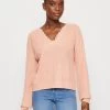 Vila VIOA V NECK - Strickpullover - Coral Cloud 1 Vila VIOA V NECK - Strickpullover - Coral Cloud -Frauen Geschäft 7074421779e14f5e9711d686abadf267