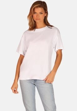 OW Collection OW OVERSIZED - T-Shirt Basic - White -Frauen Geschäft 70d2430b736641fe9456ecb33c788bb0 1