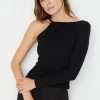 Trendyol Langarmshirt - Black 2 Trendyol Langarmshirt - Black -Frauen Geschäft 713f95078c2c44d7bd2716704d1c2c69
