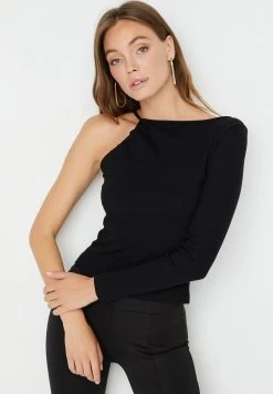 Trendyol Langarmshirt - Black