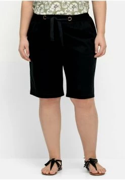 Sheego BERMUDAS - Shorts - Schwarz 13 Sheego BERMUDAS - Shorts - Schwarz -Frauen Geschäft 71b97cc1d6d54f08bc700691982a5ff0 1