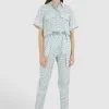 MARC AUREL OVERALL - Jumpsuit - Light Aloe Varied 2 MARC AUREL OVERALL - Jumpsuit - Light Aloe Varied -Frauen Geschäft 724757c76af646eb8b0e0b40c8efa32b