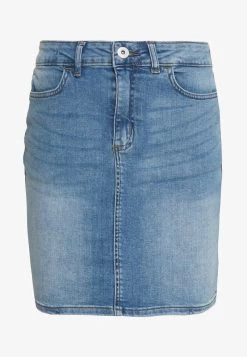 ICHI TWIGGY - Minirock - Light Blue