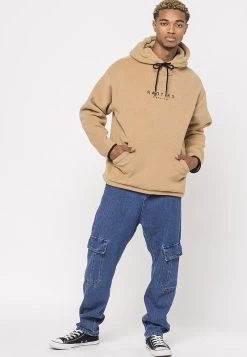 Kaotiko Kapuzenpullover - Hellbraun -Frauen Geschäft 75b7204377e04bd884c4ab909de208ea 1