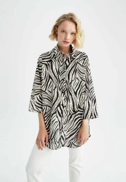 DeFacto Hemdbluse - Beige 11 DeFacto Hemdbluse - Beige -Frauen Geschäft 77fd8ecd56f24bf899041b2bfacc17dd 1