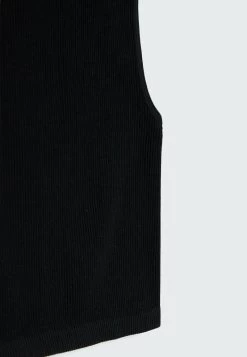 Stradivarius Top - Black -Frauen Geschäft 799302f00d954f3681cf9f0d1136d866