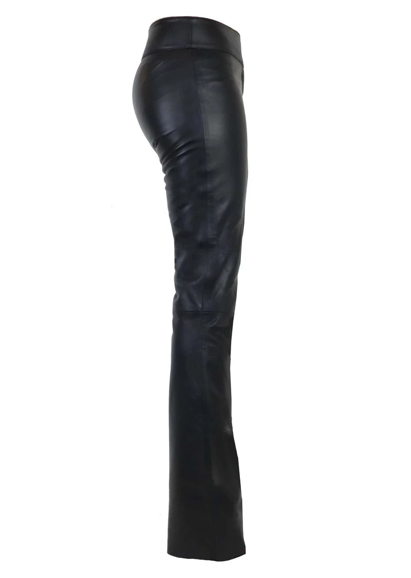 LOW CUT - Lederhose - Black 4 LOW CUT - Lederhose - Black – Bild 2