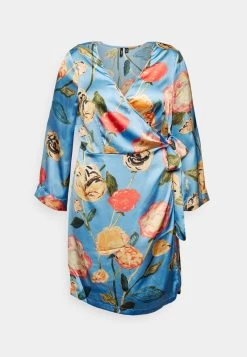 Vero Moda Curve VMRENEE SHORT DRESS - Freizeitkleid - Little Boy Blue/renee -Frauen Geschäft 7a68f17b87664195942b2dedd5d120a0