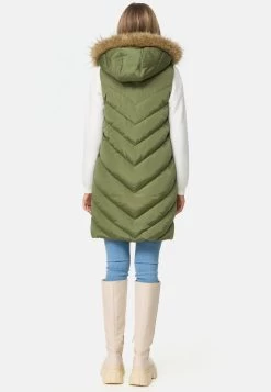 Threadbare PIRE PREMIUM - Weste - Khaki -Frauen Geschäft 7e40fd31d8a04b4499016a1f4169a9f6