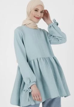 ALMOND REFKA - Tunika - Blue 12 ALMOND REFKA - Tunika - Blue -Frauen Geschäft 7e6c56814dbf49b491e4e18702fc35a7