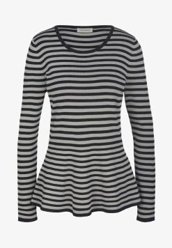 Strickpullover - Grau/schwarz -Frauen Geschäft 7eee40b534da46348bb1b8c8095f9c2b