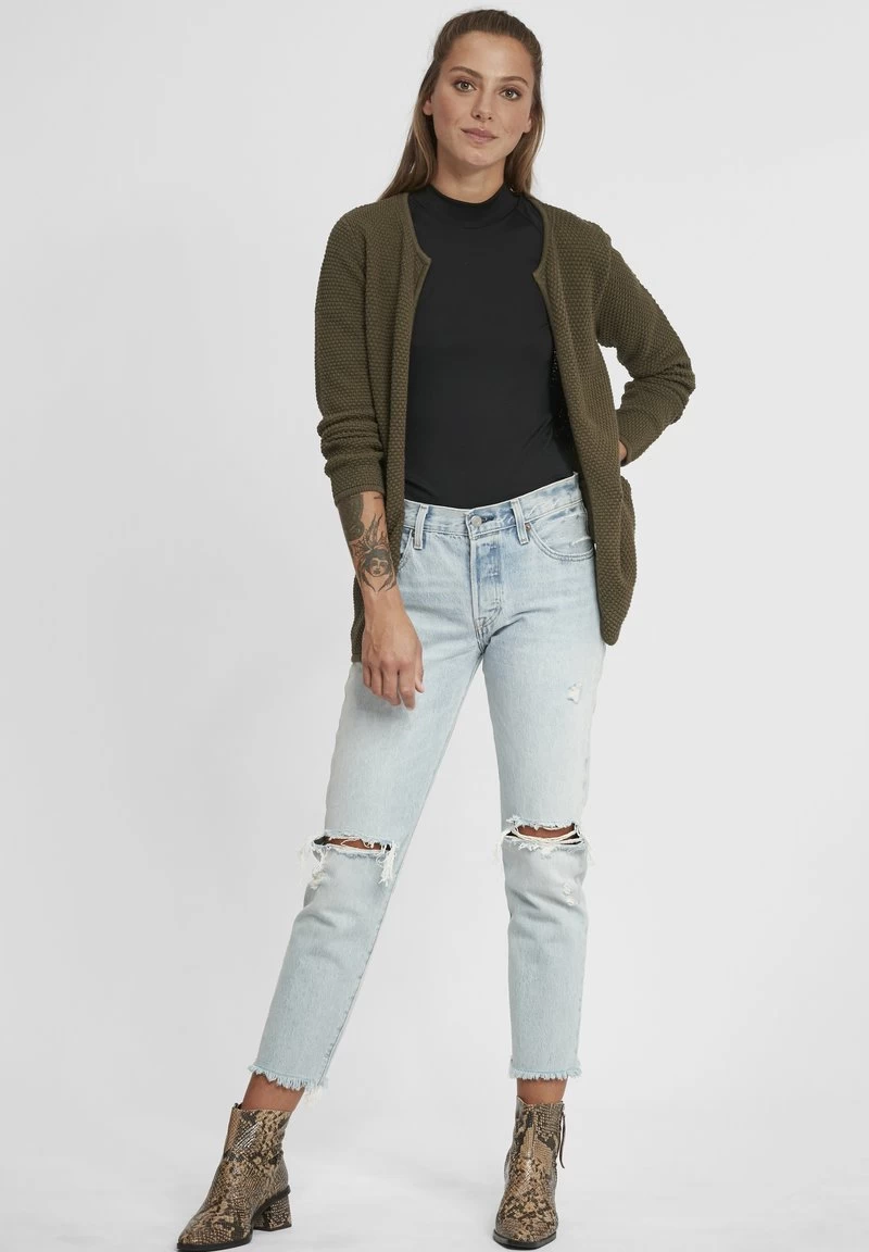 OXMO OXHILDA - Strickjacke - Ivy Green 4 OXMO OXHILDA - Strickjacke - Ivy Green – Bild 2