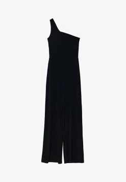 Stradivarius WITH CRISS CROSS BACK - Jumpsuit - Black -Frauen Geschäft 83f15cc0d1554a269255269111f1638c