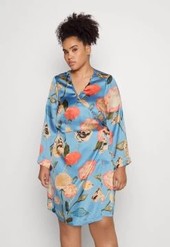 Vero Moda Curve VMRENEE SHORT DRESS - Freizeitkleid - Little Boy Blue/renee