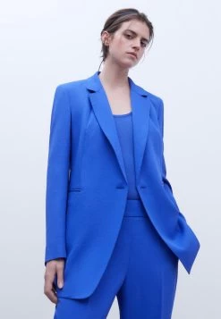 ADOLFO DOMINGUEZ LONG - Kurzmantel - Blue