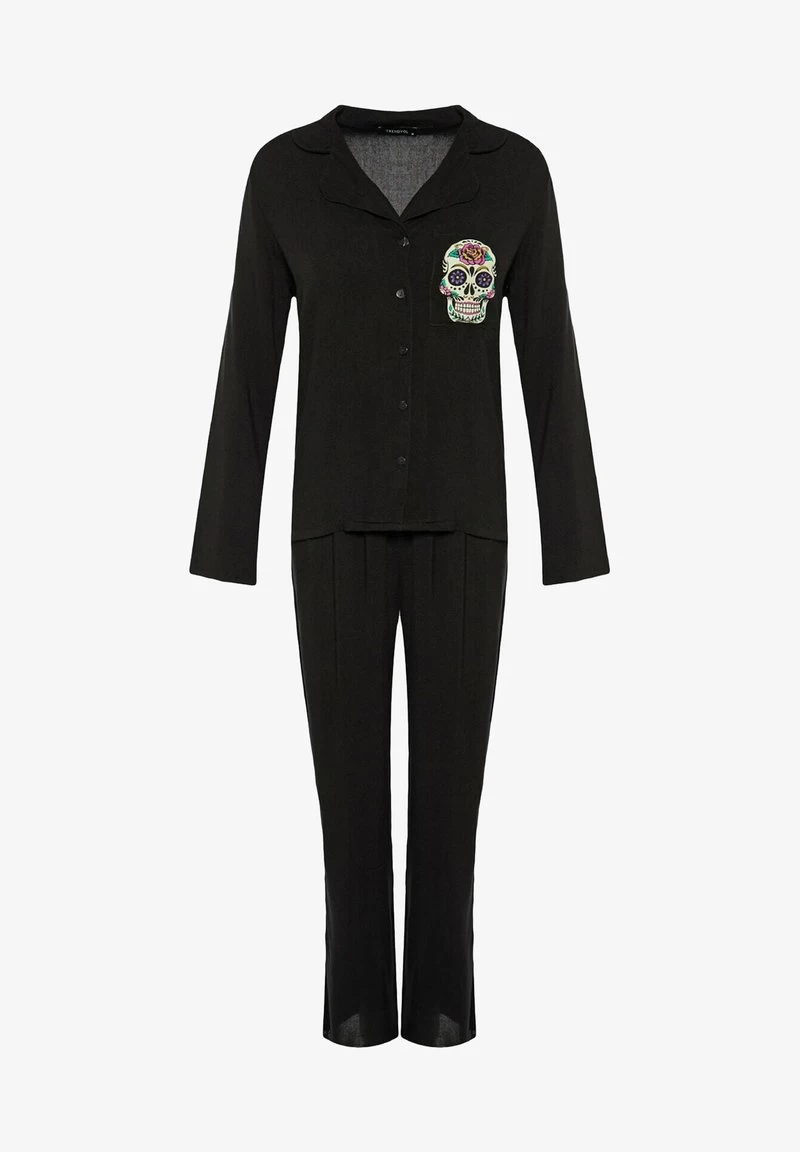 Trendyol Nachtwäsche Set - Black 8 Trendyol Nachtwäsche Set - Black – Bild 6