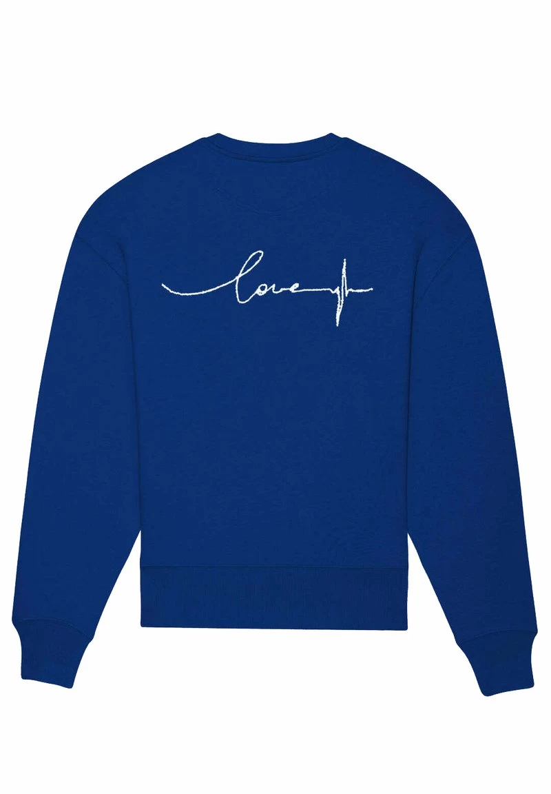 FREQUENCY BACK UNISEX - Sweatshirt - Blue 4 FREQUENCY BACK UNISEX - Sweatshirt - Blue – Bild 2