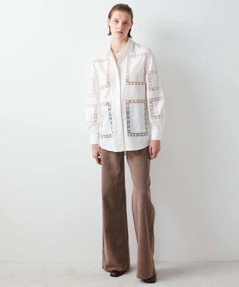 Ipekyol GUPURE DETAILED - Hemdbluse - White 4 Ipekyol GUPURE DETAILED - Hemdbluse - White – Bild 2