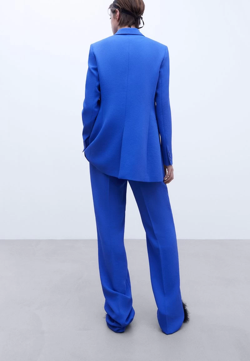 ADOLFO DOMINGUEZ LONG - Kurzmantel - Blue 5 ADOLFO DOMINGUEZ LONG - Kurzmantel - Blue – Bild 3