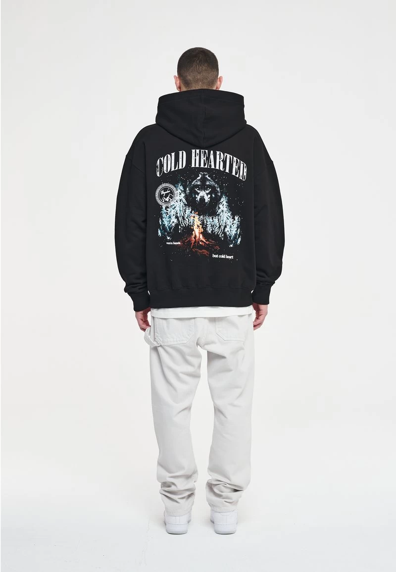 Pegador UNCAS OVERSIZED HOODIE UNISEX - Kapuzenpullover - Black 5 Pegador UNCAS OVERSIZED HOODIE UNISEX - Kapuzenpullover - Black – Bild 3