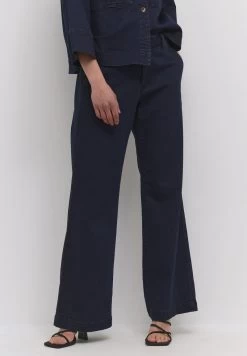 LARAMW - Flared Jeans - Dark Blue