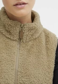 OXMO OXTHERI - Weste - Sand -Frauen Geschäft 8ba8b68374614b36bd9e6943e87fc449